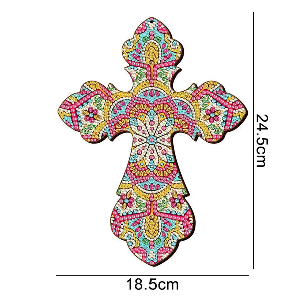5D Diamond Painting Decorative Pendant Cross Mandala