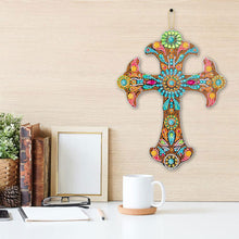 Load image into Gallery viewer, 5D Diamond Painting Decorative with Pendant Cross