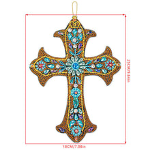 Load image into Gallery viewer, 5D Diamond Painting Decorative Pendant Cross