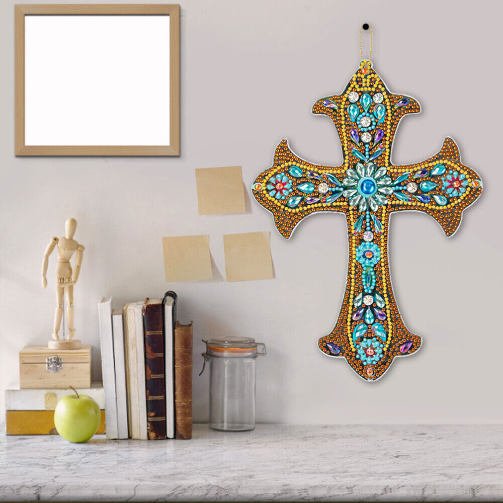5D Diamond Painting Decorative Pendant Cross