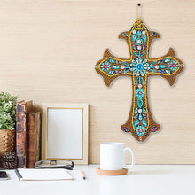 Load image into Gallery viewer, 5D Diamond Painting Decorative Pendant Cross