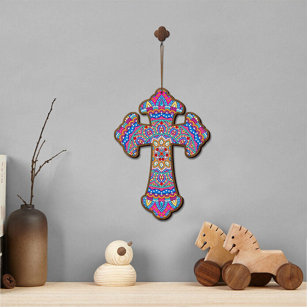 5D Diamond Painting Decorative Pendant Mandala Cross