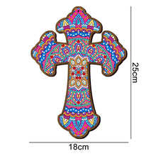 Load image into Gallery viewer, 5D Diamond Painting Decorative Pendant Mandala Cross
