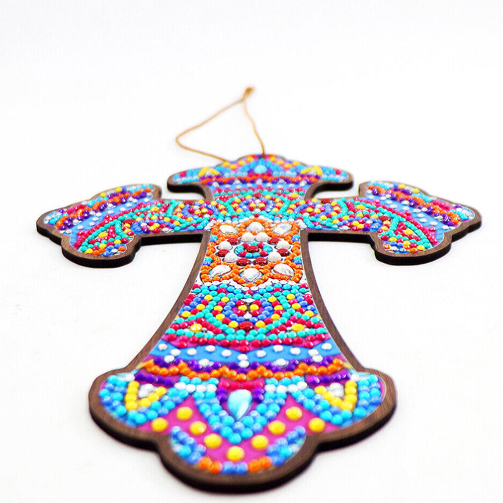 5D Diamond Painting Decorative Pendant Mandala Cross
