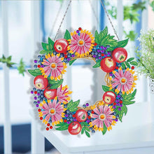 Load image into Gallery viewer, 5D Diamond Painting Wreath Double-sided Fruits