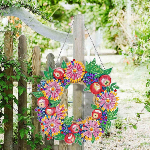 5D Diamond Painting Wreath Double-sided Fruits