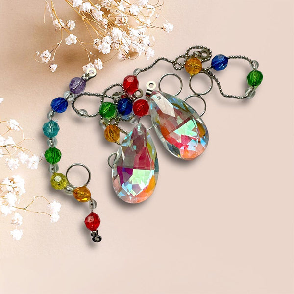 5D Diamond Painting Crystal Wind Chime Tree of Life 2 Pieces