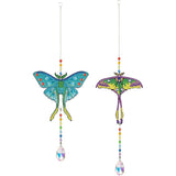 5D Diamond Painting Crystal Wind Chime - Butterflies 2 Pieces