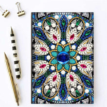 Load image into Gallery viewer, Diamond Painting Notebook - Flower