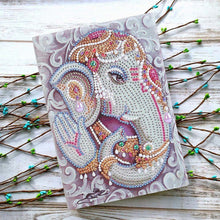 Load image into Gallery viewer, 5D Diamond Painting Notebook Elephant God Ganesha