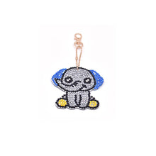 Load image into Gallery viewer, 5D Diamond Painting Keychain Elephants 4 Pieces