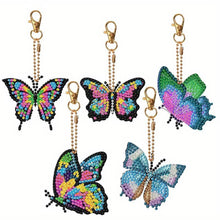 Load image into Gallery viewer, Diamond Painting Butterfly Charms - 5 Piece Set
