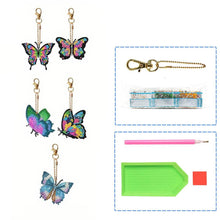 Load image into Gallery viewer, Diamond Painting Butterfly Charms - 5 Piece Set