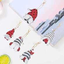 Load image into Gallery viewer, 5D Diamond Painting Keychain Gnome