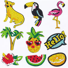 Load image into Gallery viewer, 5D Diamond Painting Sticker Set Hello