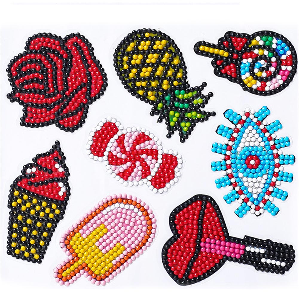 5D Diamond Painting Cover Minder Set in Red