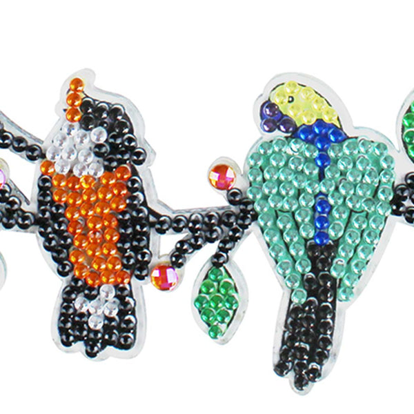 5D Diamond Painting Door Hanger 2 Birds