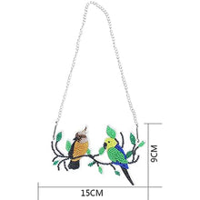 Load image into Gallery viewer, 5D Diamond Painting Door Hanger with with 2 Birds