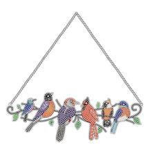 Load image into Gallery viewer, 5D Diamond Painting Door Hanger 6 Birds