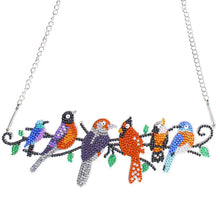 Load image into Gallery viewer, 5D Diamond Painting Door Hanger 6 Birds