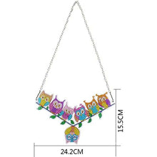 Load image into Gallery viewer, 5D Diamond Painting Door Hanger 7 Owls