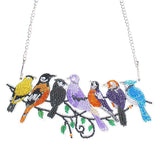 5D Diamond Painting Door Hanger 7 Birds