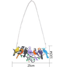 Load image into Gallery viewer, 5D Diamond Painting Door Hanger 7 Birds