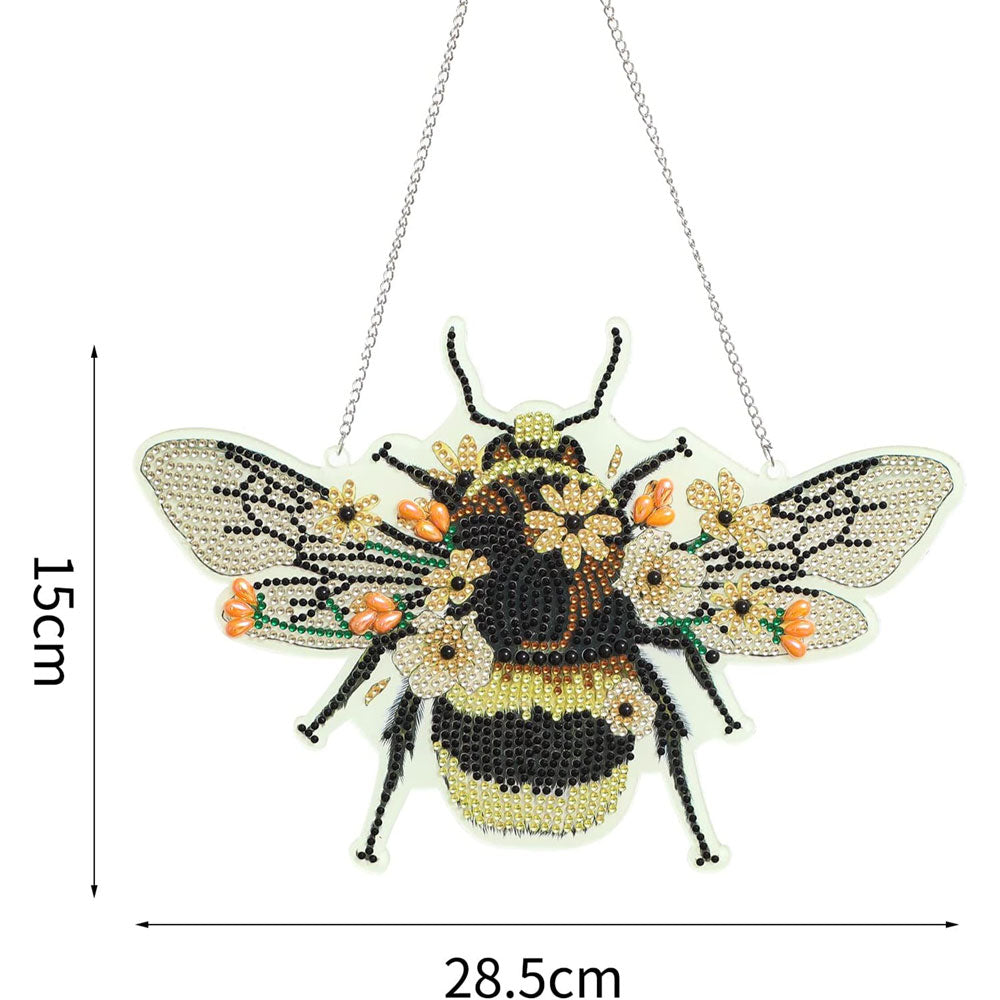 5D Diamond Painting Door Hanger Bee