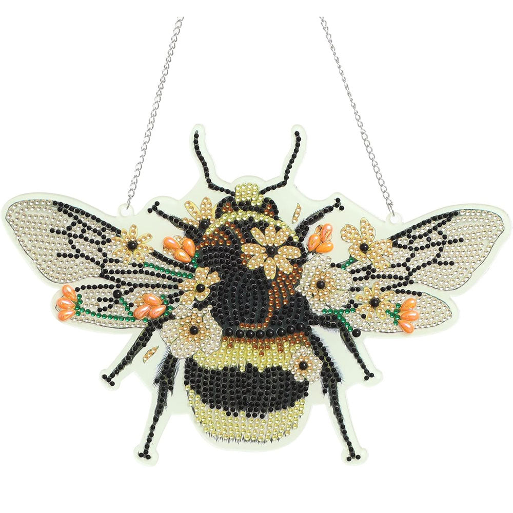 5D Diamond Painting Door Hanger Bee