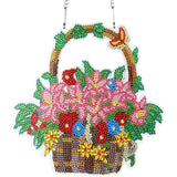 5D Diamond Painting Door Hanger Flower Pot