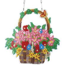 Load image into Gallery viewer, 5D Diamond Painting Door Hanger Flower Pot