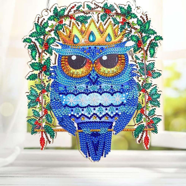 5D Diamond Painting Door Hanger Owl