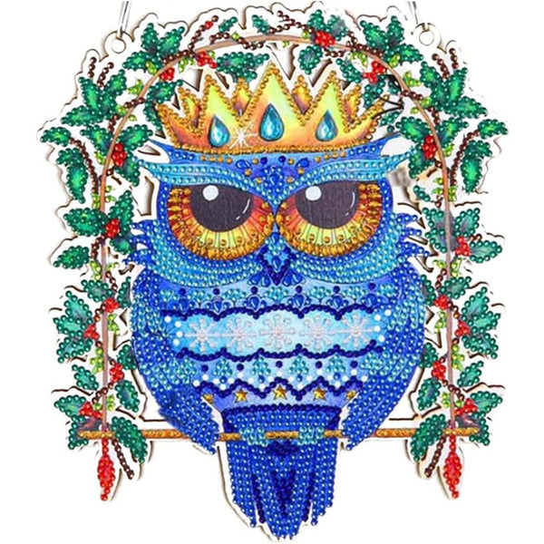 5D Diamond Painting Door Hanger Owl