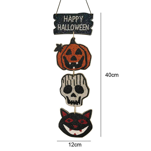 5D Diamond Painting Door Hanger Halloween