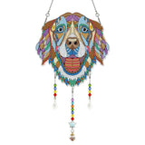 5D Diamond Painting Car Hanging Dog