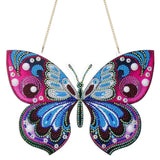 5D Diamond Painting Door Hanger with Butterfly