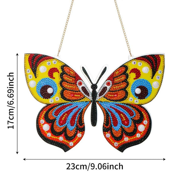 5D Diamond Painting Door Hanger - Butterfly