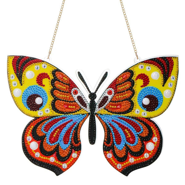 5D Diamond Painting Door Hanger - Butterfly