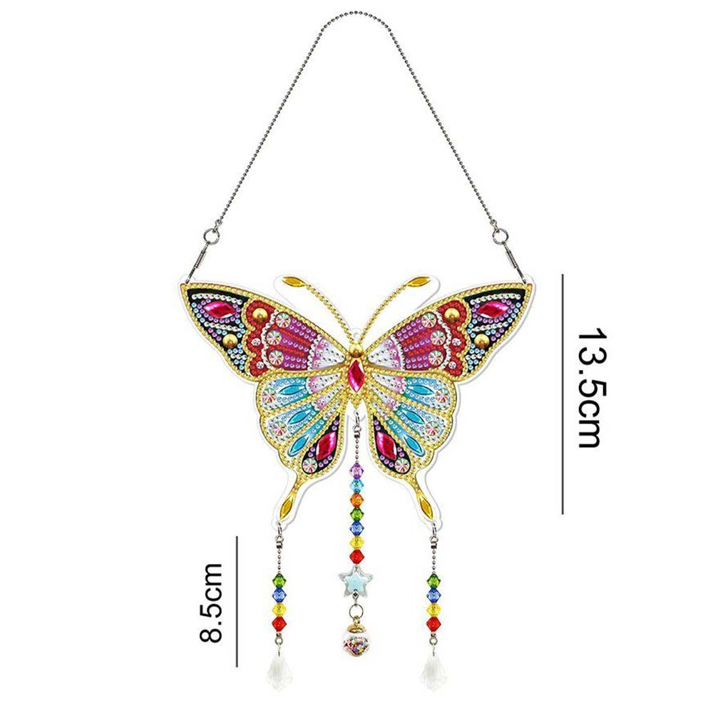 5D Diamond Painting Door Hanger Butterfly design