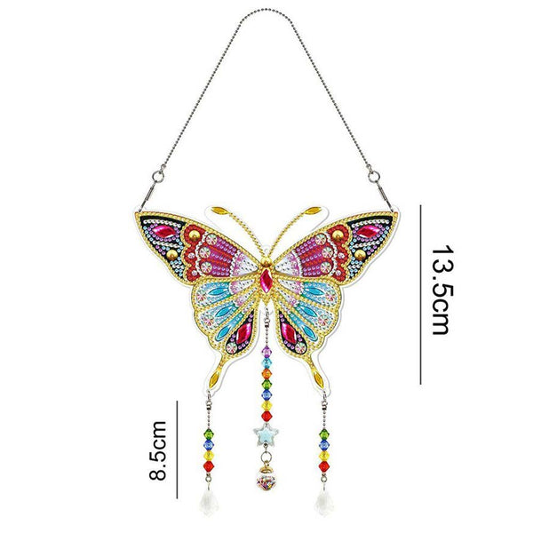 5D Diamond Painting Door Hanger Butterfly design