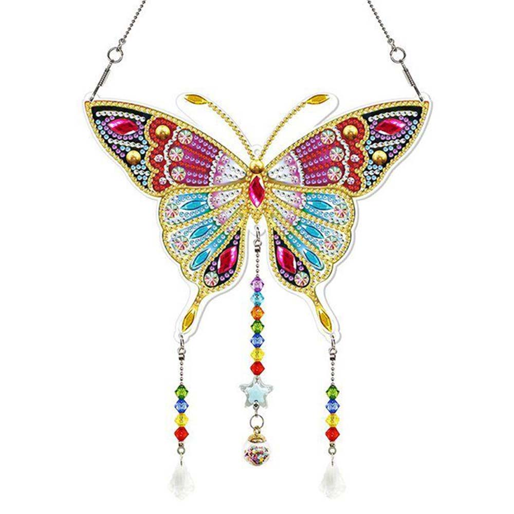 5D Diamond Painting Door Hanger Butterfly design