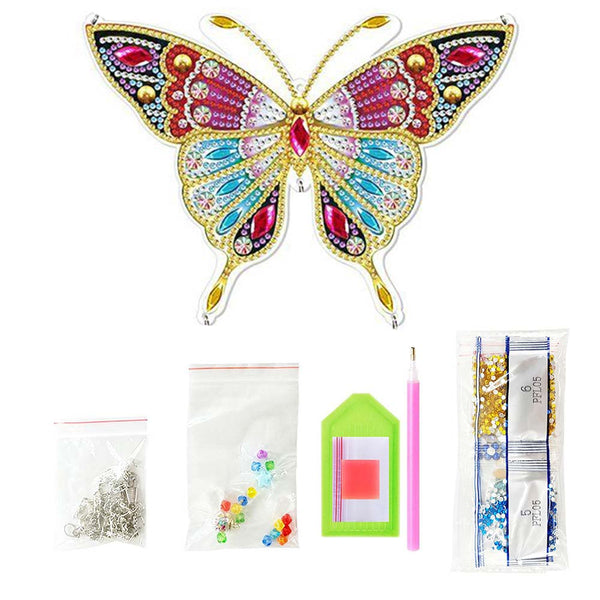 5D Diamond Painting Door Hanger Butterfly design