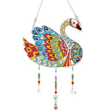 5D Diamond Painting Door Hanger Swan