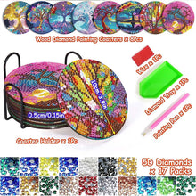 Load image into Gallery viewer, 5D Diamond Painting Coaster with Tree of Life