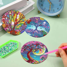 Load image into Gallery viewer, 5D Diamond Painting Coaster with Tree of Life