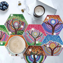 Load image into Gallery viewer, 5D Diamond Painting Coaster Tree of Life