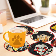 Load image into Gallery viewer, 5D Diamond Painting Coaster Halloween