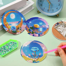 Load image into Gallery viewer, 5D Diamond Painting Coaster Moon