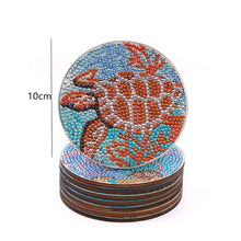 Load image into Gallery viewer, 5D Diamond Painting Coaster Underwater Animals