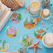 Load image into Gallery viewer, 5D Diamond Painting Coaster with Underwater